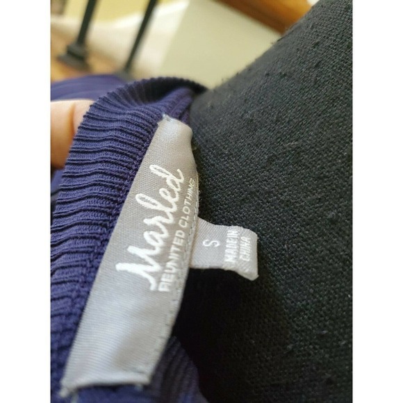 MARLED REUNITED CLOTHING -Size M- NAVY - Picture 7 of 10
